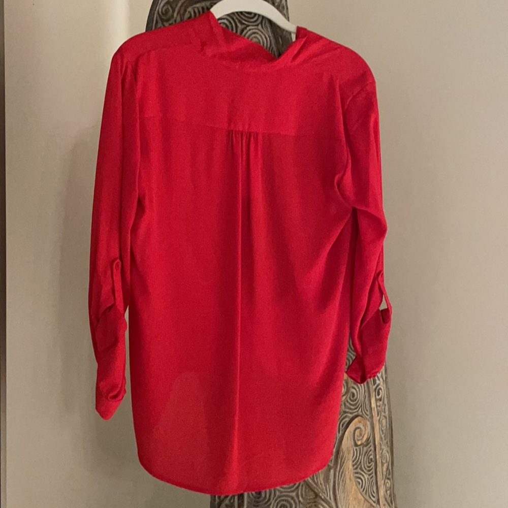 Red blouse - Picture 2 of 3